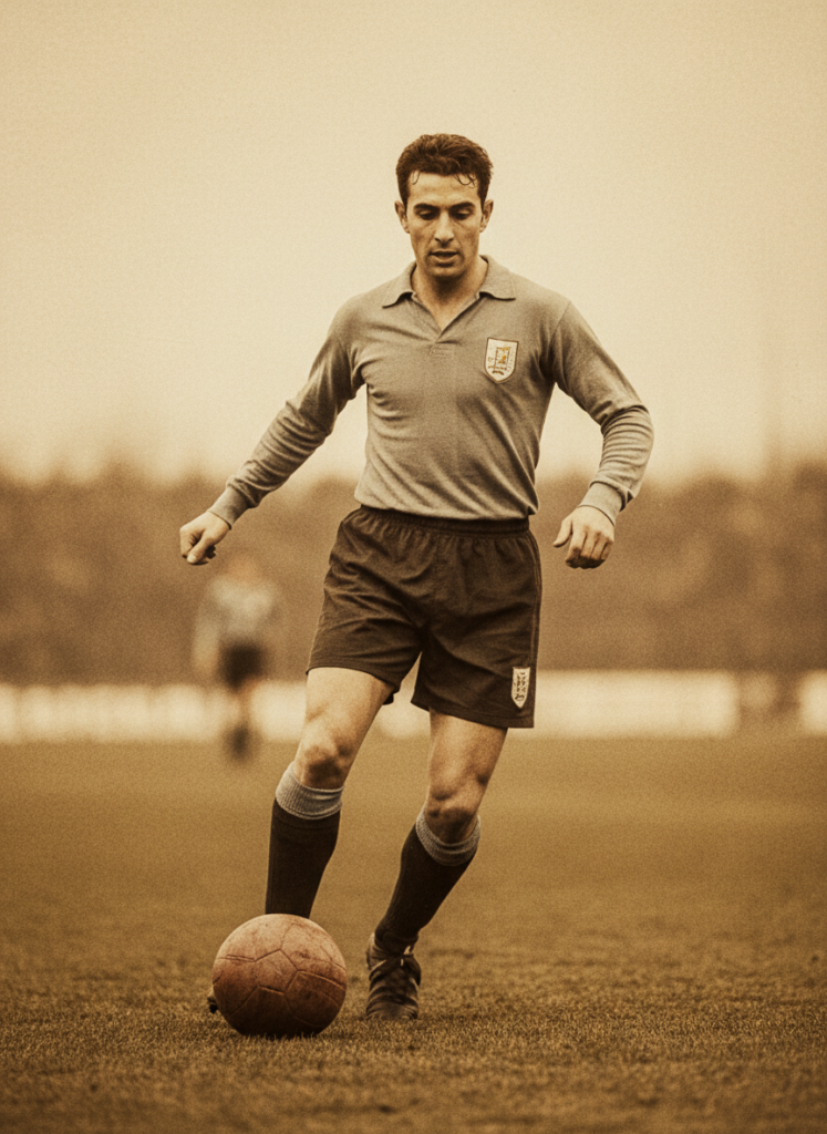 Juan Alberto Schiaffino (Uruguai) — O Maestro da Virada Histórica Copa 1950