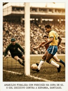 Amarildo O substituto que se tornou titular da história - Copa do Mundo 1962