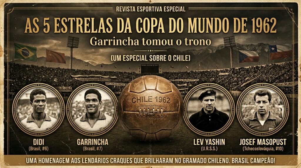 As 5 Estrelas da Copa de 1962