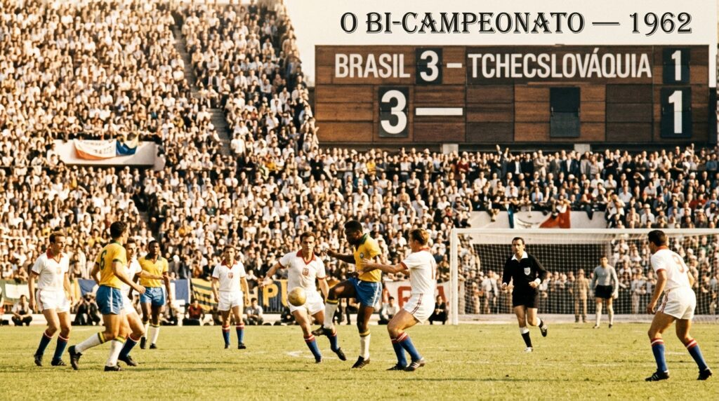 Brasil 3 x 1 Tchecoslováquia - Copa do Mundo de 1962