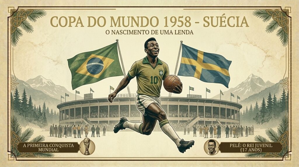 Copa do Mundo 1958 - nascimento de uma lenda