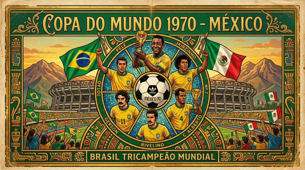 Copa do Mundo 1970 Brasil Tricampeao