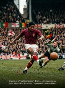 Eusébio A Pantera Negra que fez Portugal sonhar com glória - Copa do Mundo de 1966