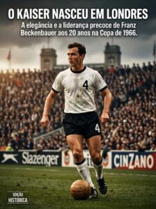 Franz Beckenbauer O Kaiser em construção liderança precoce - Copa do Mundo de 1966