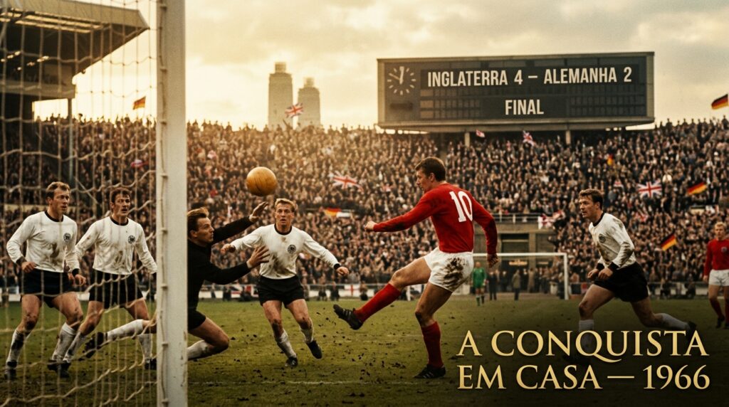 Inglaterra 4 x 2 Alemanha - Copa do Mundo 1966