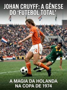 Johan Cruyff O gênio holandês que revolucionou o futebol para sempre - Copa do Mundo 1974