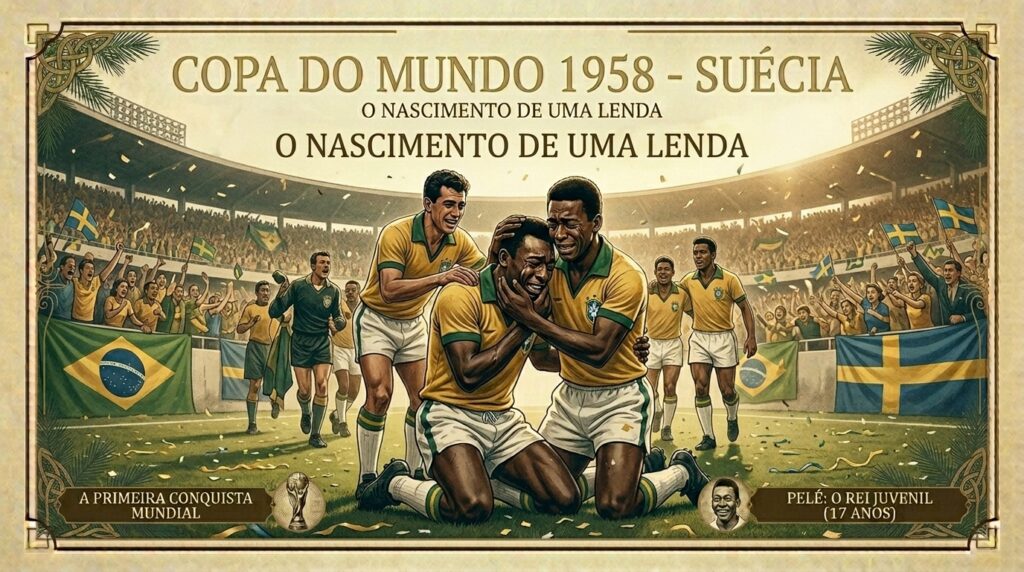 O Choro de Pelé - Copa do Mundo 1958