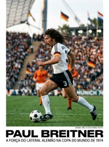 Paul Breitner O rebelde alemão que combinava rock and roll com futebo - Copa do Mundo 1974